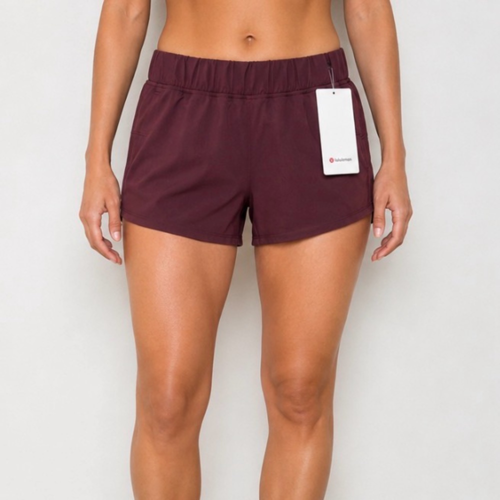 lululemon athletica Women’s Plum Athletic Shorts